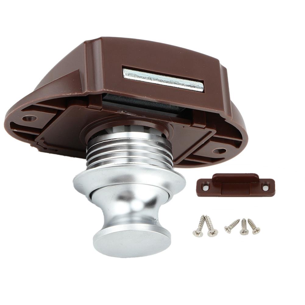 

Car Boat Keyless Push Button Lock RV Cabinet Drawer Safety Latch Lock