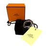Pristine HERMES Scarf ring Legato Chaine d'Ancre Silver Women Used