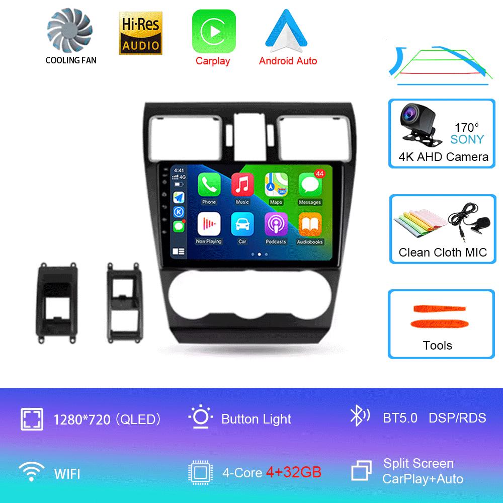 

Автомобильное радио Android 14 Carplay Auto для Subaru Forester 4 SJ 2016 2017 2018 Мультимедиа GSP Видео DSP Головное устройство Стерео 2 Din Плеер