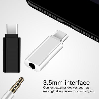 Audio Adapter Professional Universal Multifunctional High Fidelity Sound Stable Signal Audio Conversion Portable Type-C USB-C To 3.5mm Headphone Jack