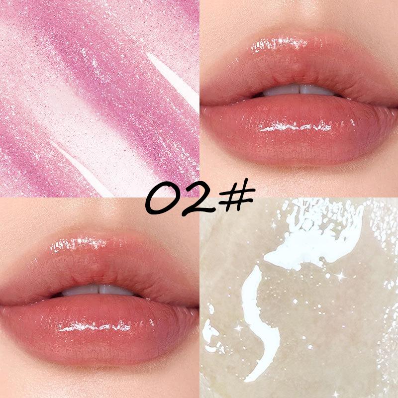 

Яркий блеск для губ Tipsy, блестящая глазурь для губ Beep Lip Fine Twinkle, прозрачная глазурь для губ, простой макияж для школьницы