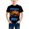 3D Pattern Printing Fashion T-Shirt  Element Printing Summer New Boy Personalized Cool Tops Kids Funny T Shirt
