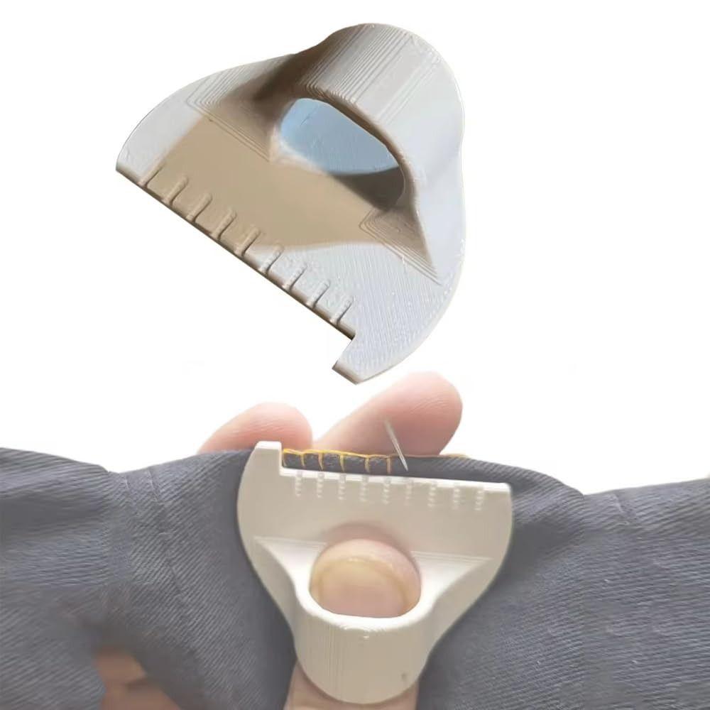 Non-Slip Sewing Needle Gauge Measuring Tool Multifunctional Seam Guide  for Sewing Aids