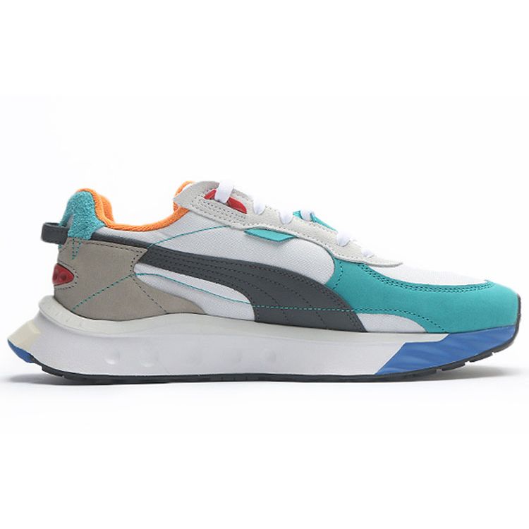 Puma Wild Rider Layers White Viridian Green Men 380697-02