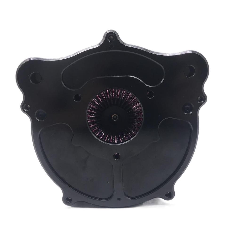 Black Exposed Filter for 2008-2019 Harley FLHR Road King