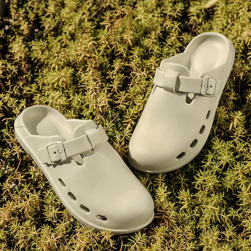 Fashion Fashion Clogs Slippers Women Men Outdoor Anti-Slip Slippers Shoes Eva Soft Soles Slides New Waterproof Medical Slippers