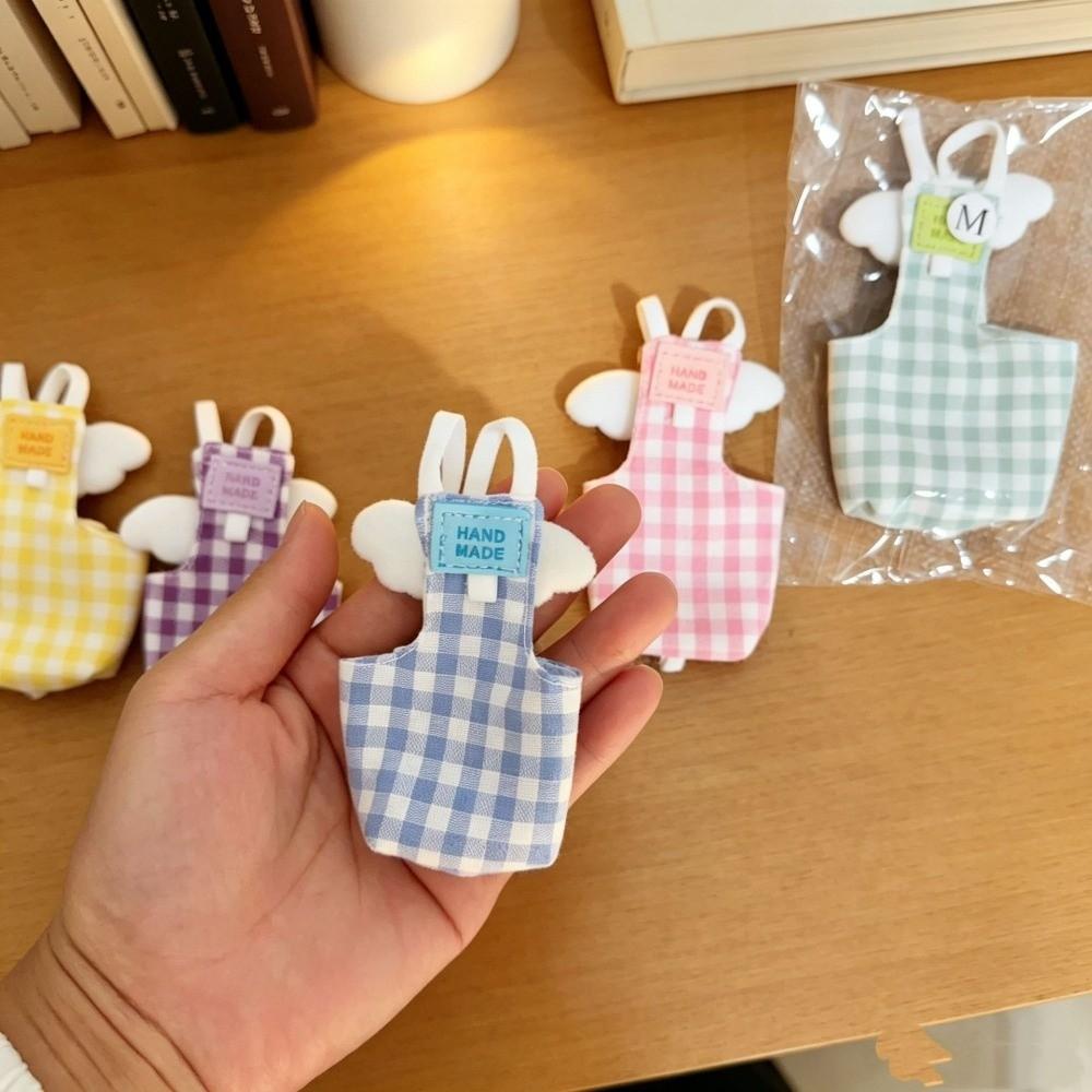 Checked Pattern Parrot Flight Suit Warm Pet Bird Apron New Pet Bird Clothes Winter Use