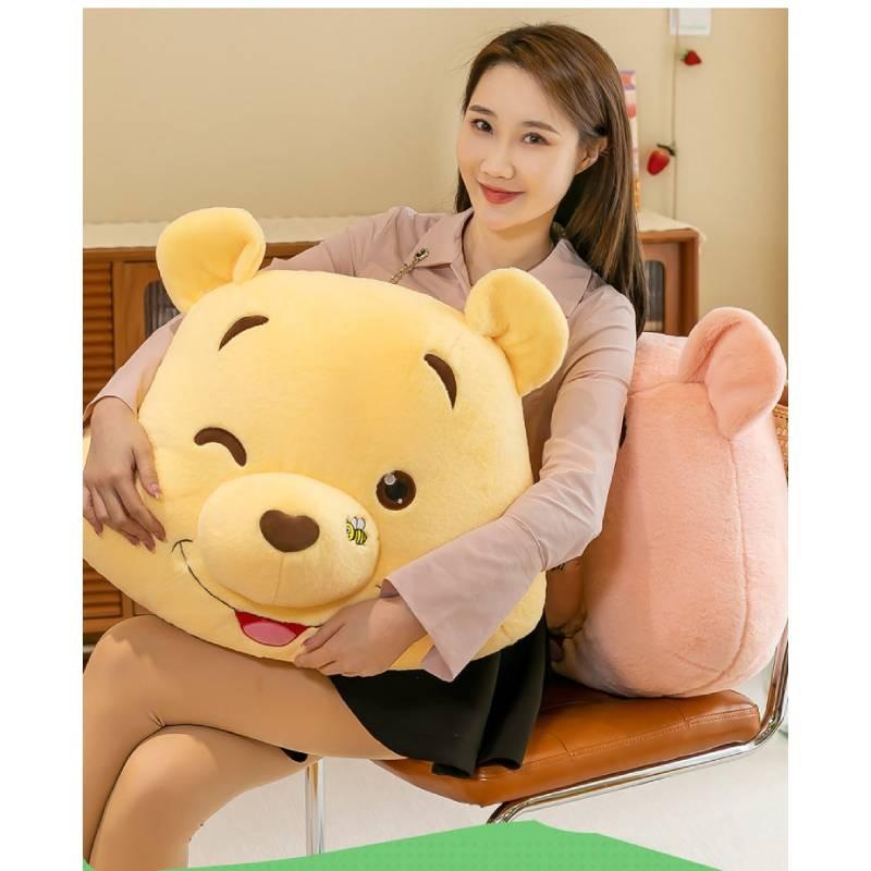 Bear Honeybee Plush Toy Pillow Comfortable Cushion Bedroom Decoration Kids Gift