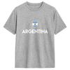 Argentina Flag Cotton Tshirt For Unisexs Beach Classic Tshirts Oneck Fashion Tees Big Size Wholesale Clothes