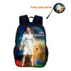 Zaino Scolastico Ronaldo Borsa Sportiva per la Scuola Zaino CR Mochila Zaino Studente Stella del Calcio per Ragazzi Ragazze Miglior Regalo