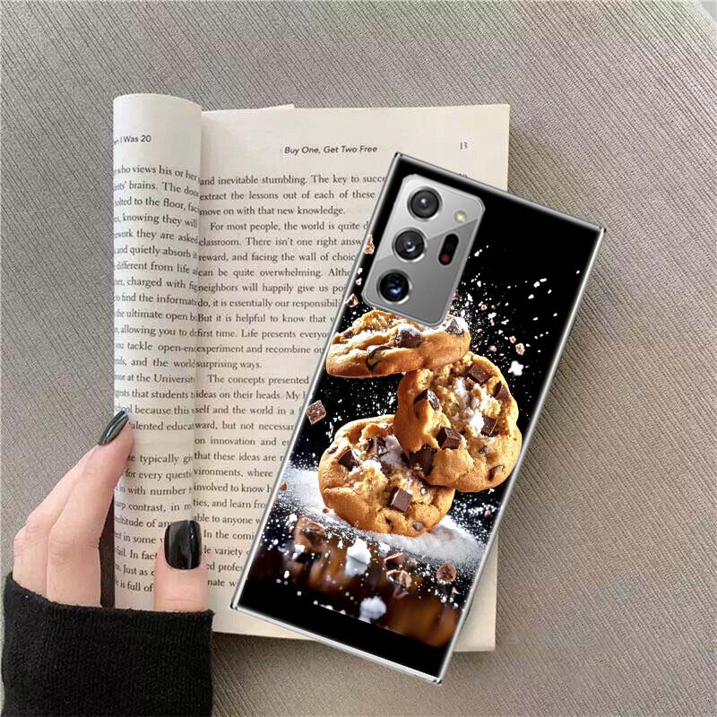 Food Fries Beer Cheese Sushi Cookie Phone Case for Samsung A17 A37 A57 A54 A14 A24 A34 A07 A04S A02S A12 A22 A32 A52S A16 A26 A3