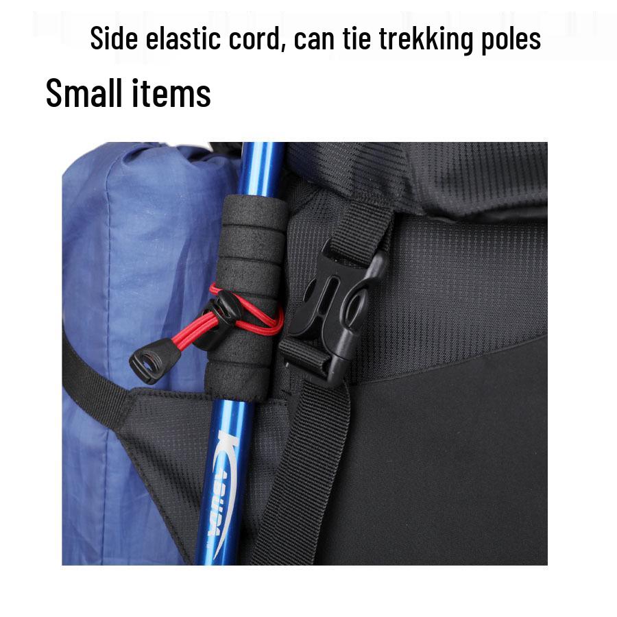 60L Outdoor Hiking & Mountaineering Backpack with Double Shoulder Straps