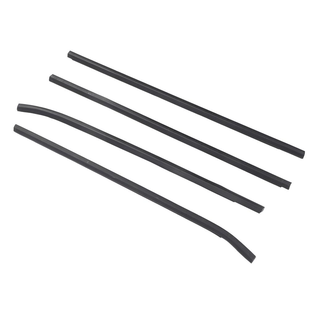 4PCS Car Door Window Weatherstrip Windproof Dustproof Water Resistant Decorative 82210 2L000 for