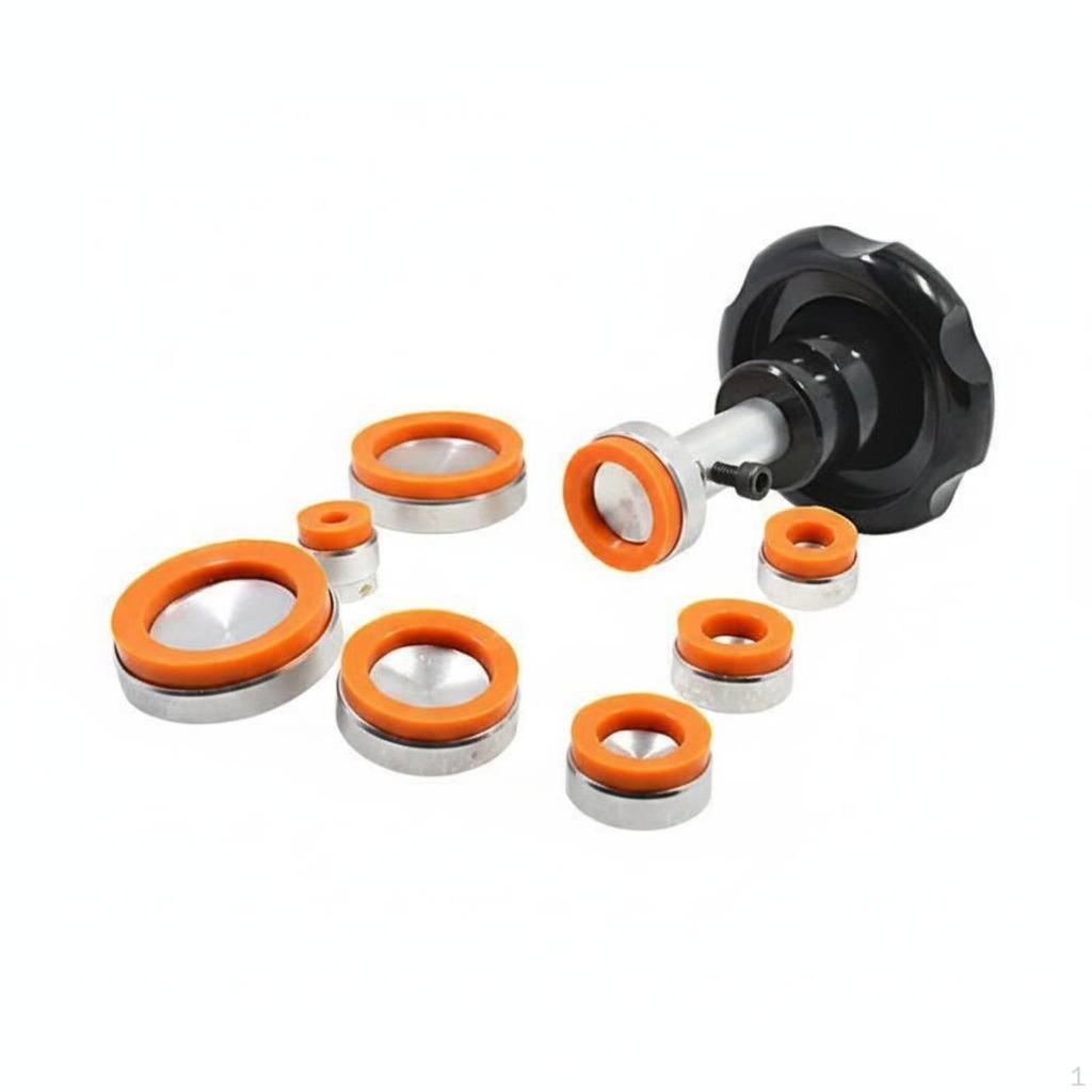 Screw Case Opener 8 Heads Watch Back AntiSlip Grip Opening Tool for Jewelry Shop,