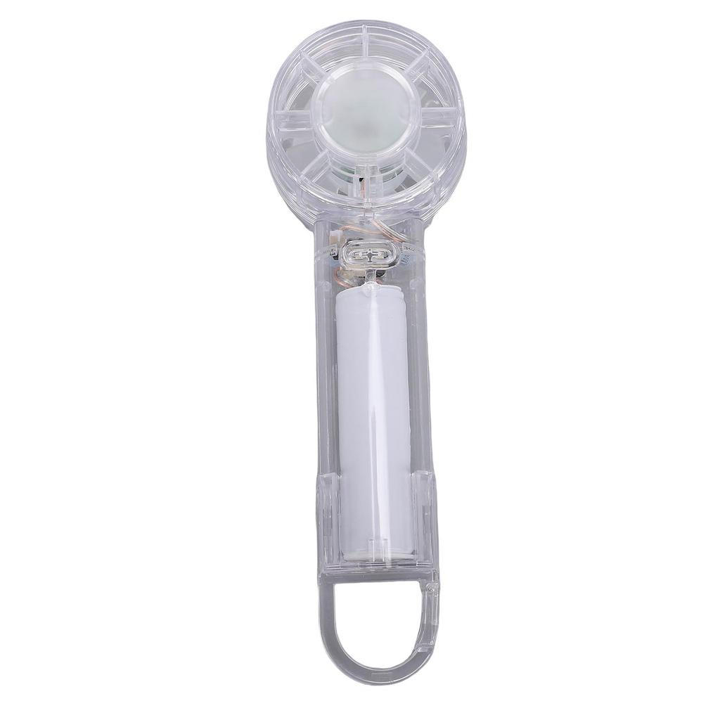 Handheld   Fan 3 Gear Speeds and Cooling Mode USB Ice Compress Transparent Outdoor Handheld Fan for Travel