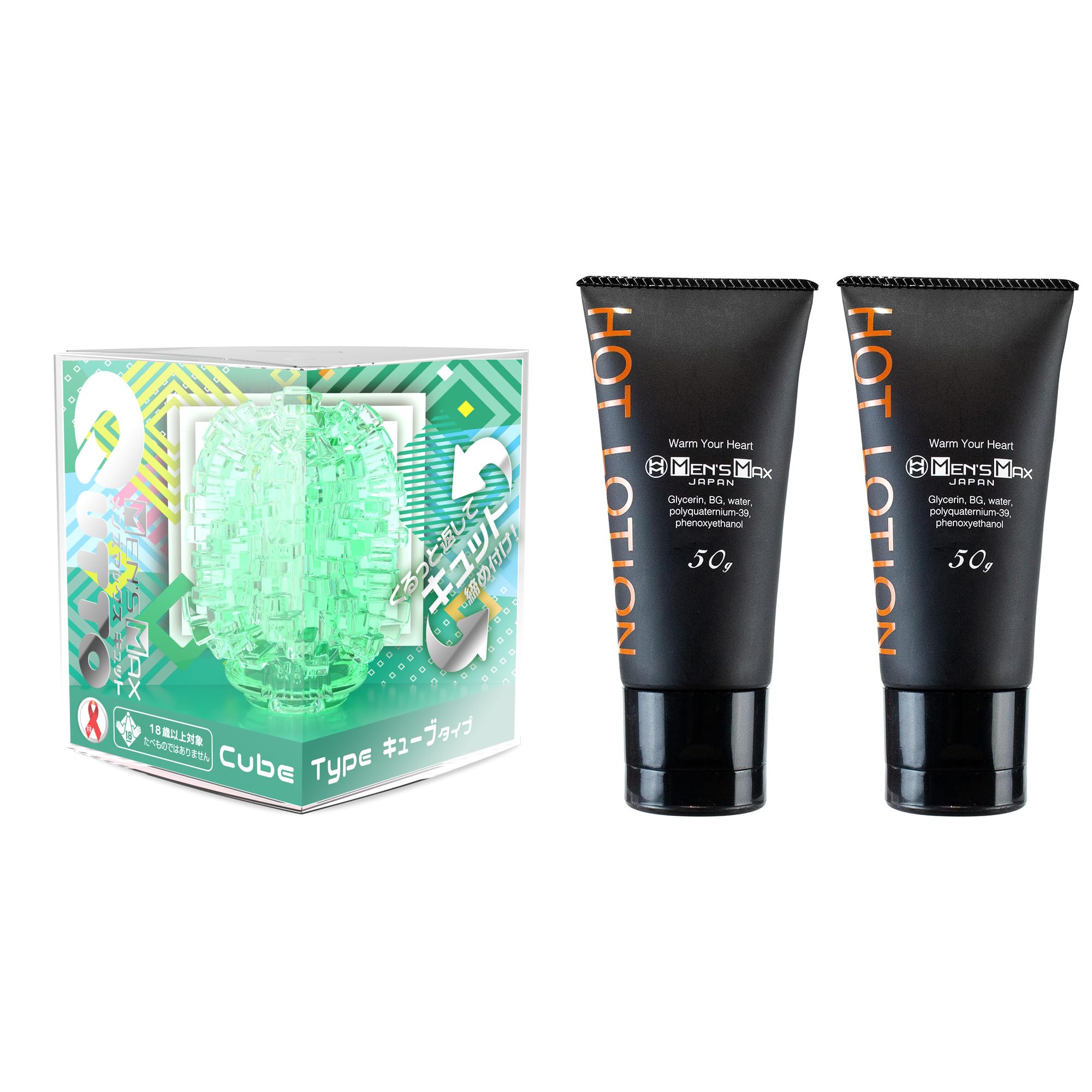 

Max Cut Cube Hot Lotion Set of 2 Men s & (50g)