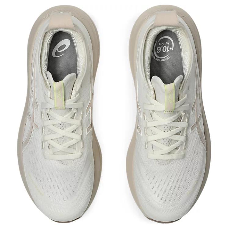 Asics  Gel Nimbus 27 Cream Mineral Beige Women Sneakers 1012B753-102