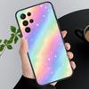 Phone Case For Samsung A55 A16 A56 A36 A35 A15 A53 A54 A33 A34 A25 A05S A52 A52S A14 A26 A71 Rainbow clouds