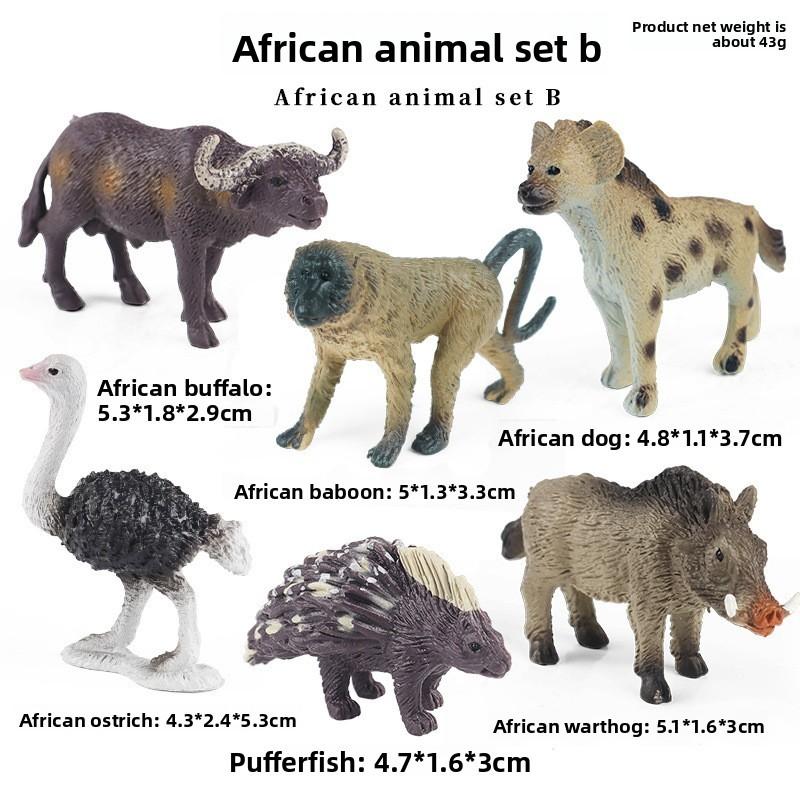 Marine Animal Model Set Plastic Realistic Ocean Creatures For Collectors And Kids