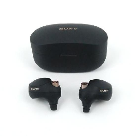 

Подержанная беспроводная стереогарнитура с шумоподавлением Sony WF-1000XM4, черная (В), Bluetooth, Без амбушюр Черный чёрный