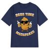 Beer Time Funny Creative Drink Beer Time Print Tshirt Graphic Tshirt High Quality Mens and Womens Short Sleeved Tshirts Top