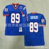Retro Rugby Jersey Embroidered Team Uniform Men Cotton Sports Shirt With Classic Numbers