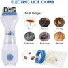 Pet Hair Flea Remover Pet Comb Stainless Steel Teeth Combs Vaccum Comb Cooties Louse Catcher Deworm Device for Small Medium Large Pets