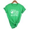 Fashion Dear Santa Bring Wine Christmas Women T Shirt Xmas Gift Short Sleeve Tops Funny Graphic