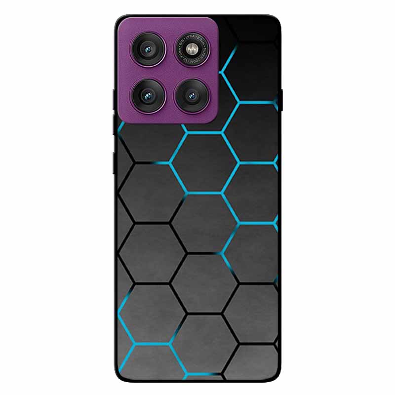 Für Motorola Edge 60 Pro Hülle Edge 60 Schwarz TPU Silikon Rückabdeckung Hülle für Edge 60 60 Pro 5G Stoßfänger MOTO Edge60 5G Handy Funda