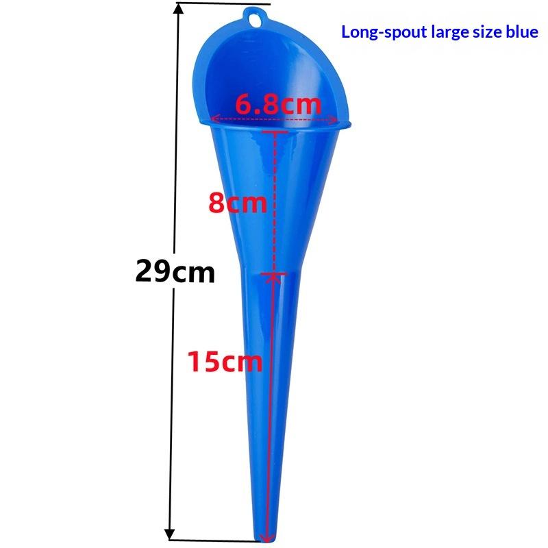 2-In-1 Refueling Funnel With Strainer Can Spout For Oil Water Fuel Petrol Diesel Gasoline For Auto Car Motorcycle Bike Truck Atv