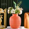 Vaso per fiori in plastica per interni ed esterni moderno portafiori veri secchi contenitore per composizioni floreali soggiorno camera da letto centrotavola decorazione