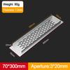 70mm Wide Air Vent Decor Rectangle Ventilator Grille Cover  Closet Shoe Wardrobe Accessories