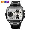 Shikemei Men's Multi-Time Zone Luminous Waterproof Dual-Movement Watch