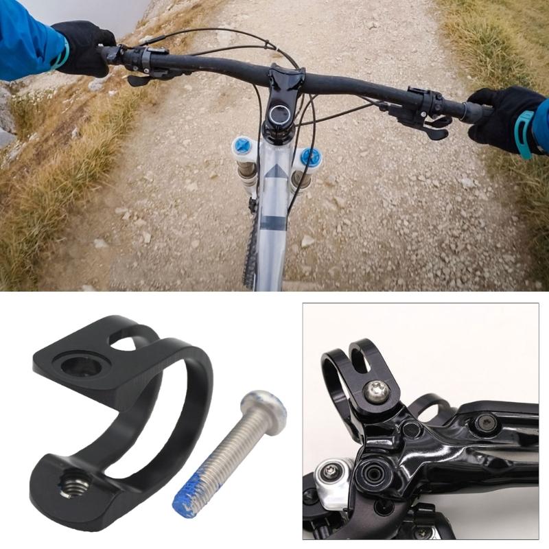 Easy Install Cycling U-Shaped Clamp Bike Brake Lever Clamp Rings Replacements