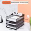 A3A4 Metal File Holder & Multi-layer Office Storage Rack