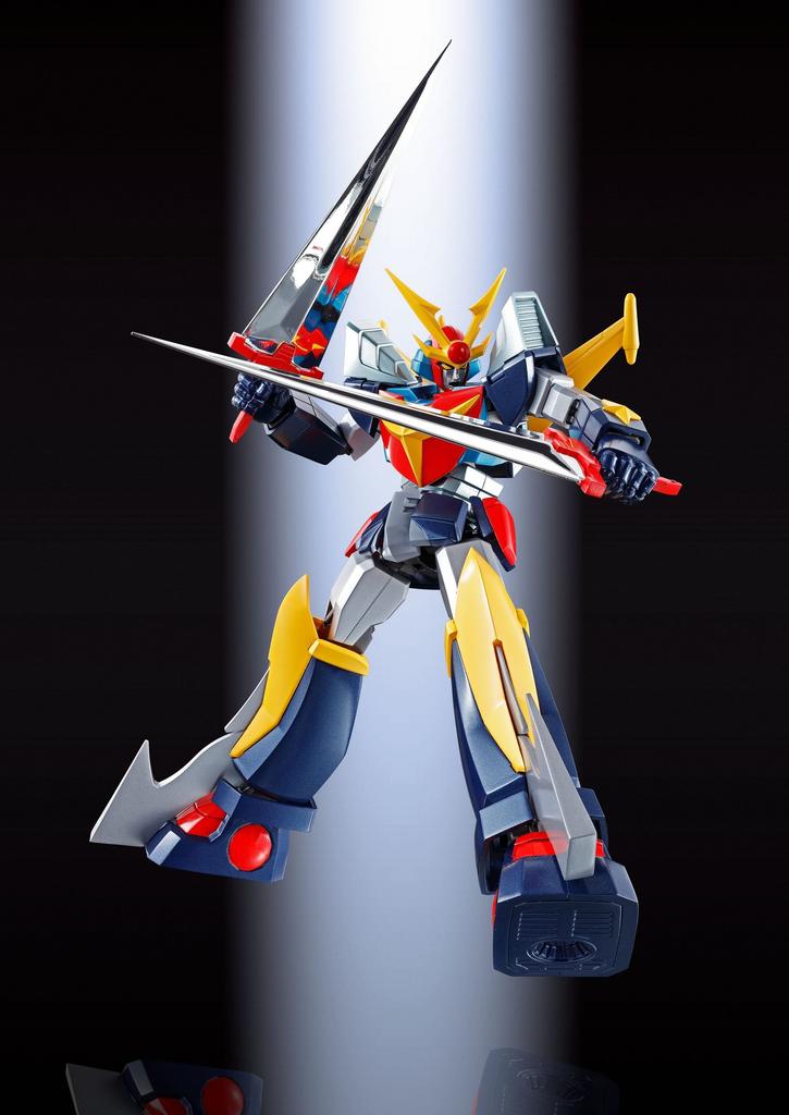 TAMASHII NATIONS Soul of Chogokin Muteki Steel Man Daitarn 3 180mm Painted Movable Figure GX-82 F.A. Approx. ABS&Diecast&PVC