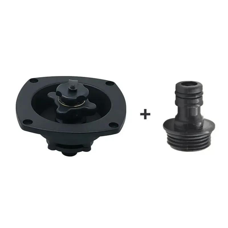 Water Inlet Filler Cap, Wall Mount ,Trailer Fill Dish ,RV Water Fill Inlet Built In Water Stop Valve For Caravans RV ,Marine