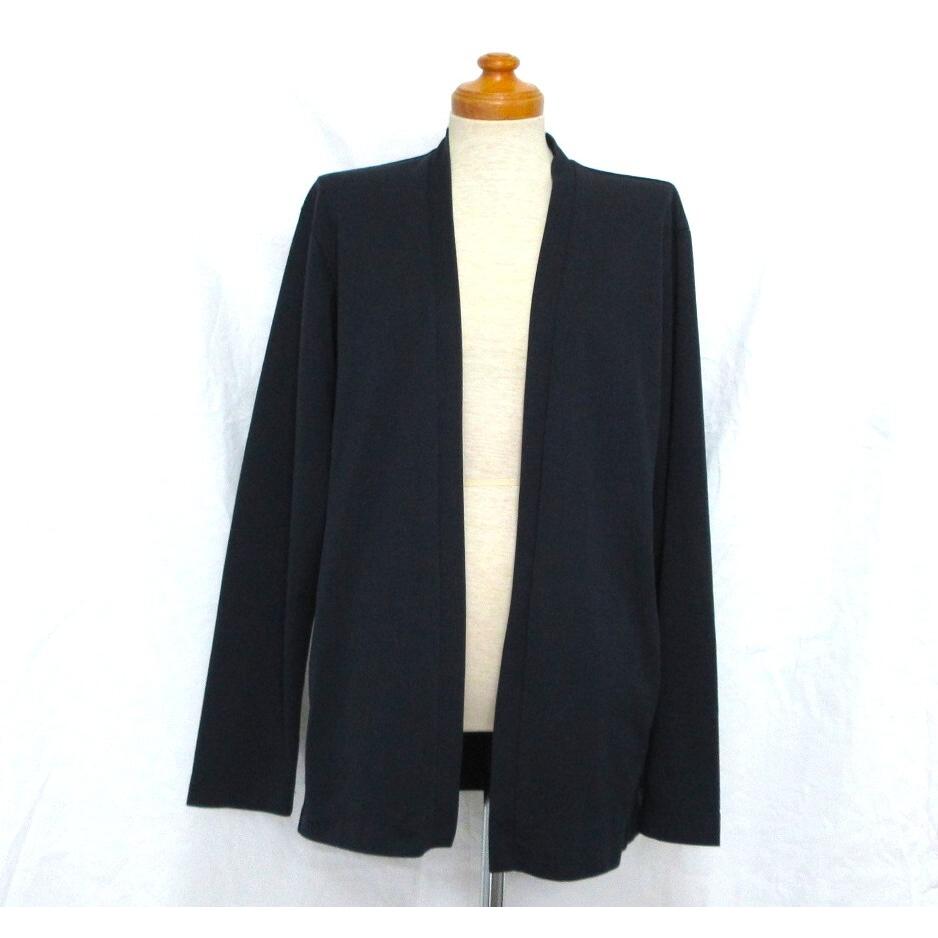 Shipping included PLST Plaste Navy Colorless Topper Washable Jacket No. 11 (Navy Haori Cardigan Large Size Washable)