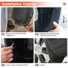 For Dodge Ram 1500 2500 3500 2009-2018 4PCS Brand New Splash Guar Mud Guards Mud Flaps Fender Car Styling Auto Accessories