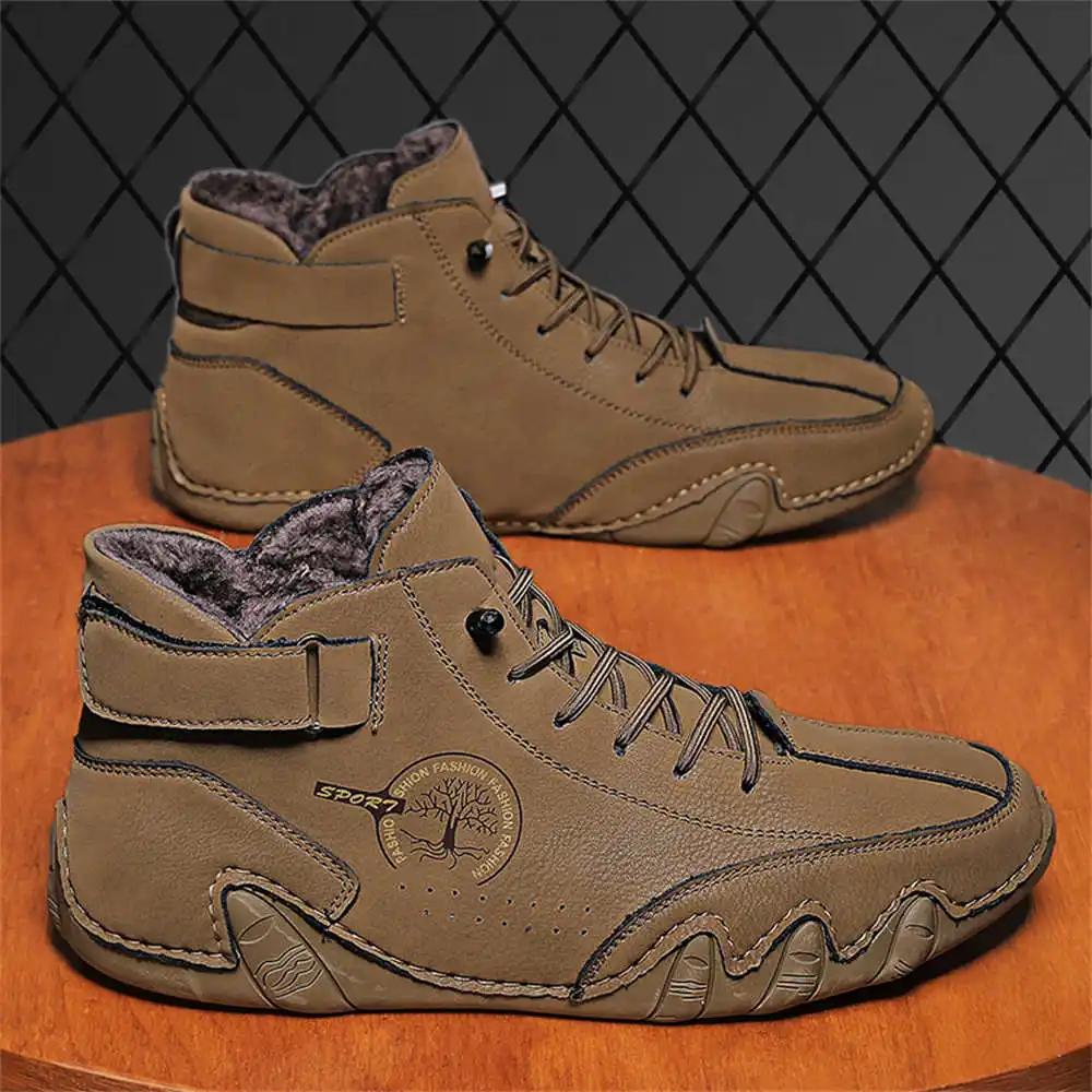 Slip Resistant Without Lace Sneakers Size 36 Mules Retro Man Shoes Men Trainers Sports High Grade Seasonal Tenix Teniis