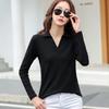Summer New Women's Long Sleeve Shirt Women's Bottom Shirt Women's T-Shirt Top