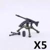 WWW2 Military Building Block 88mm Flak Gun Cannon  Weapons Figure Soldier Machine Gun Mecha Infantry Artillery Mortar Toys K053