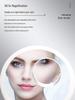 Rechargeable LED Makeup Mirror with Adjustable Three-Color Natural Light and One-Touch Control for Dressing Table