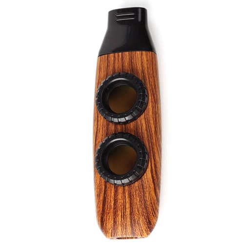 

Roczential Kazoo, a double-hole ABS Kazoo Flute with adjustable tone, durable and portable design, easy to play for beginners and music lovers, suitab
