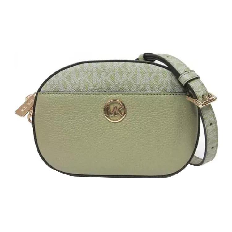 

Новая сумка через плечо MICHAEL KORS Jet Set с деталями из коровьей кожи, маленькая женская, цвет авокадо, 35S3G8GC0Y-LIGHT-SAGE 19.1*6.1*13.0CM