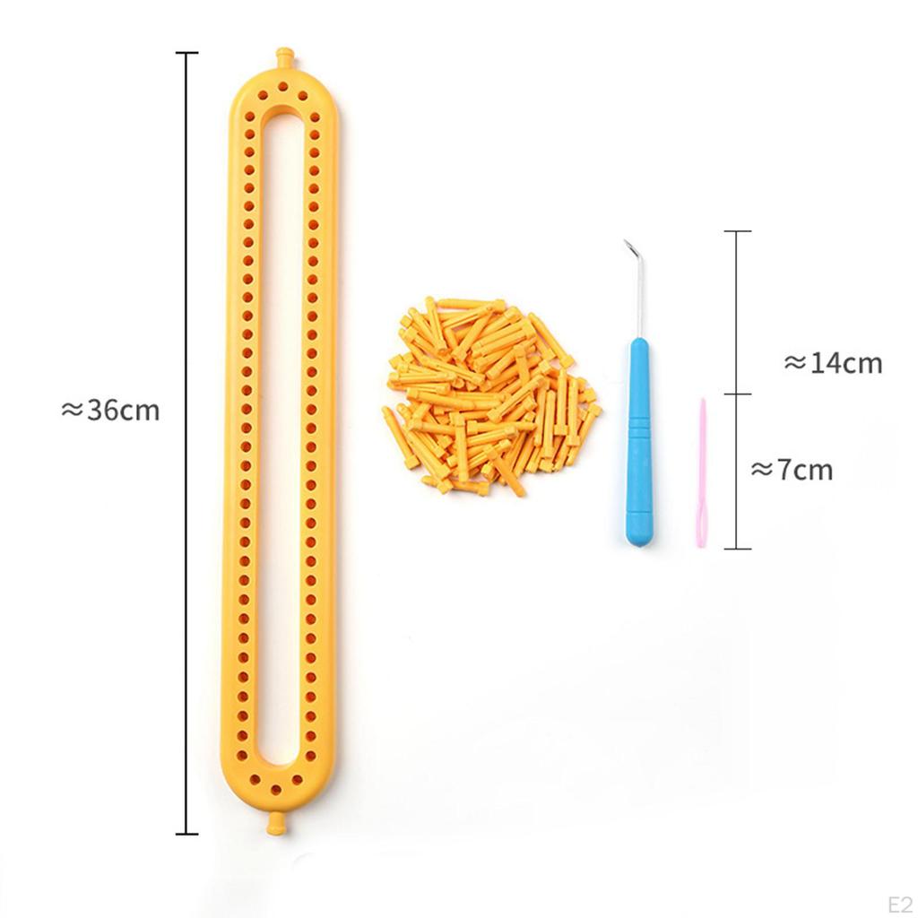 Adjustable Knitting Loom Kit for DIY Projects