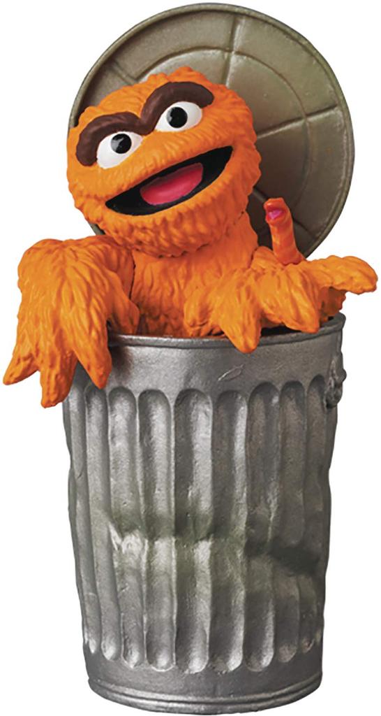 UDF Ultra Detail Figure No. 583 Sesame Street Series 2 Oscar the Grouch (The Original Orange Fur Ver.) Approximately 80mm Tall, Pre-painted, Complete