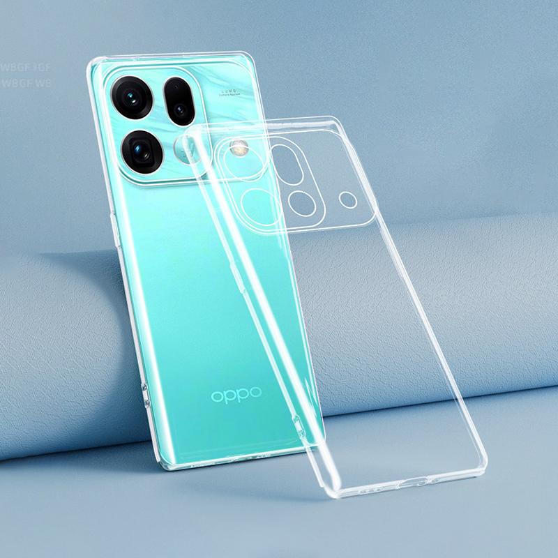 

Transparent Phone Case for OPPO Find X9S Pro X9 Ultra Pro 5G Simple Funda Soft Silicone Clear Thin TPU Original Back Cover Shell OPPO Find X9 Pro чистий