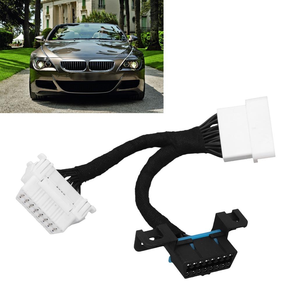 16Pin OBD2 Splitter Cable 0.15m OBD2 Y Cable Portable OBD2 Extension Cable  Maintenance Technician