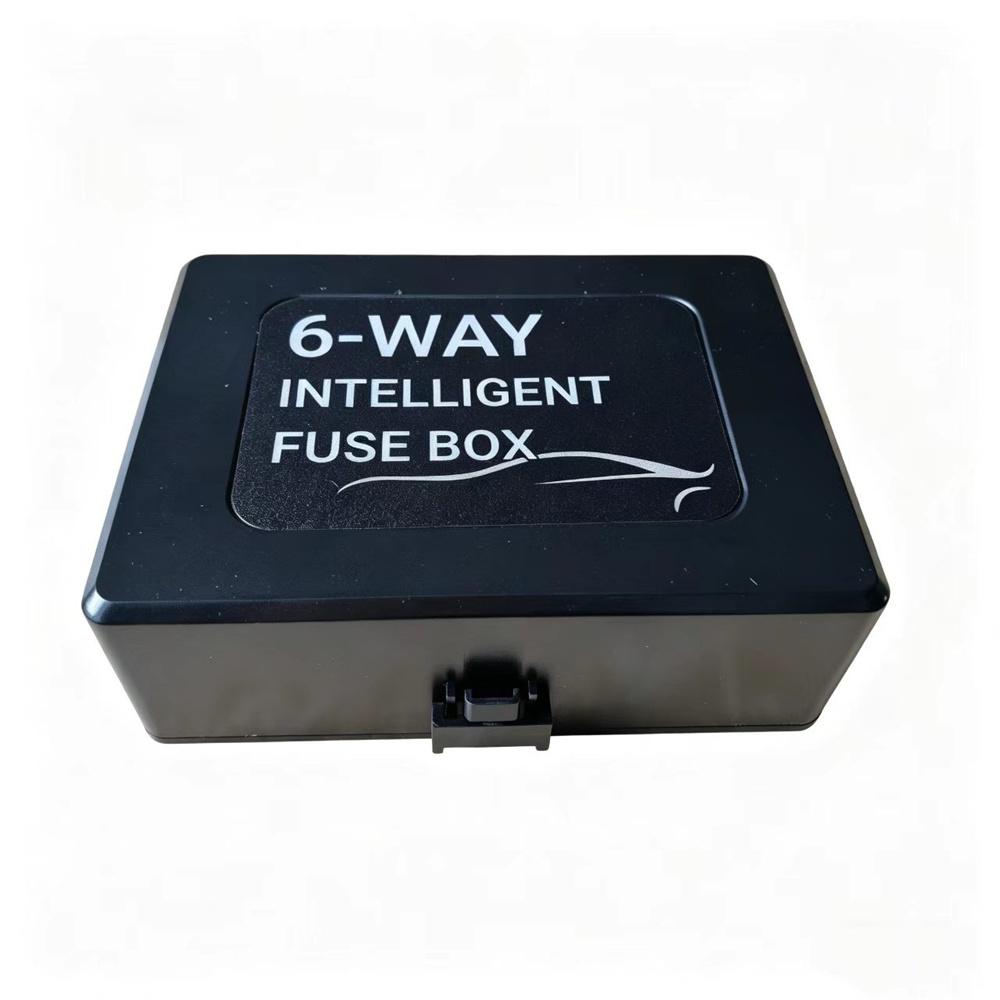 12V 6 Way Relay Fuse Box w LED For SUV ATV Truck Boat